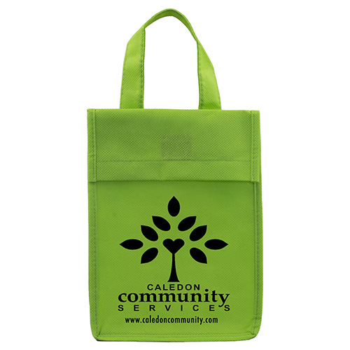6-1/2" W x 9" H - "BAG-IT" Value Priced Lightweight Lunch Tote Bag