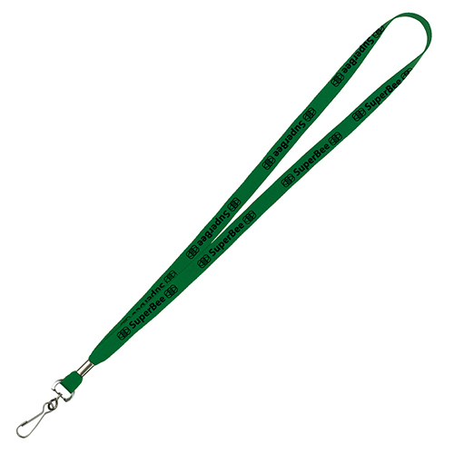 "AURORA" 1/2" Super Soft Polyester Silkscreen Lanyard (Overseas Production 8-10 Weeks)