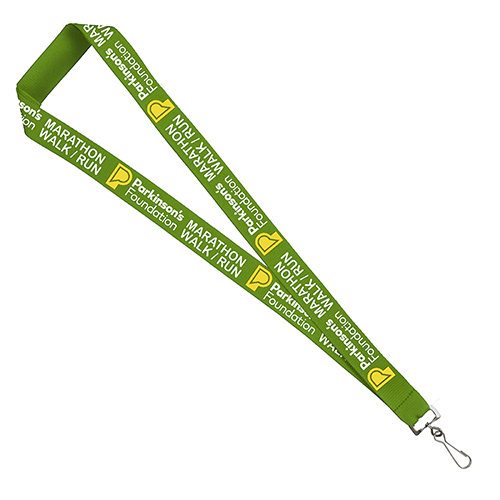 "LASALLE" 1” Import Air Ship Silkscreen Lanyard