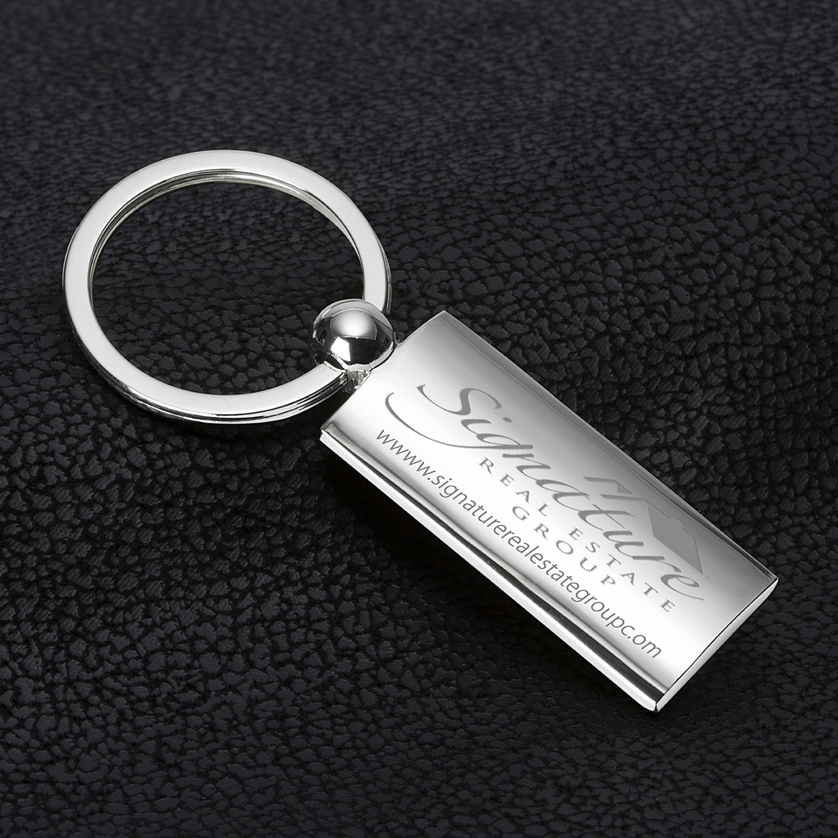 "ERA" Laser Engraved Metal Keyholder