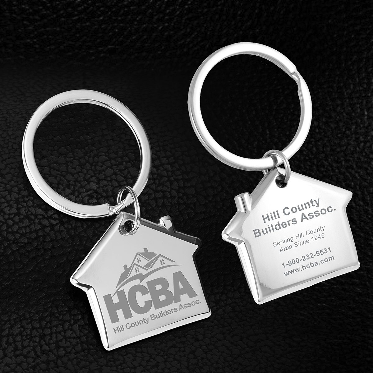 "Home Sweet Home" Laser Engraved Metal Keyholder