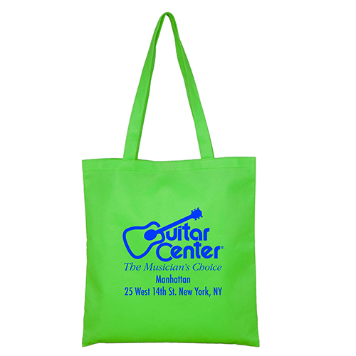 15”W x 16”H - “Catalina” Day Tote & Shopping Bag with Hook and loop Fastener Closure
