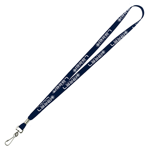 "AURORA" 1/2" Super Soft Polyester Silkscreen Lanyard (Overseas Production 8-10 Weeks)