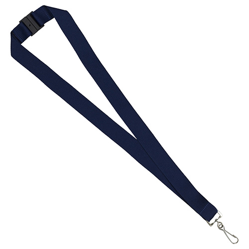 "MCGILL" 1” Blank Lanyard with Breakaway Safety Release Attachment - Swivel Clip