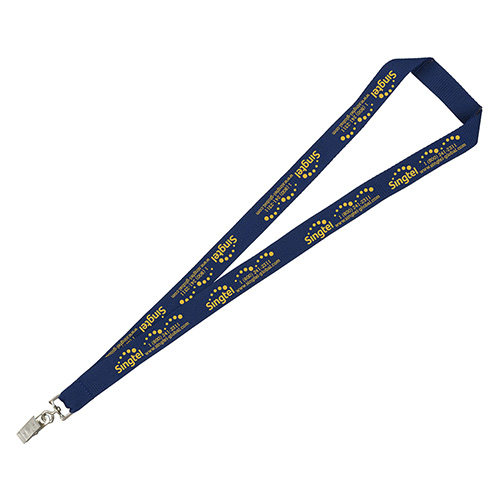 "ANBURN" 3/4" Overseas Silkscreen Lanyard - Overseas Production