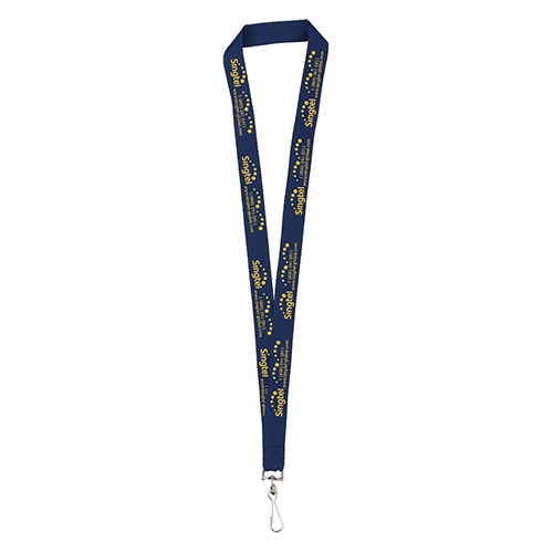 "LASALLE" 3/4" Import Air Ship Silkscreen Lanyard