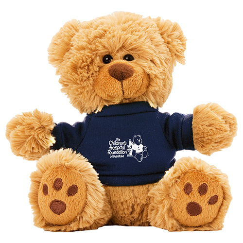 “Ted T. Bear” 6” Plush Teddy Bear With Choice of T-Shirt Colour