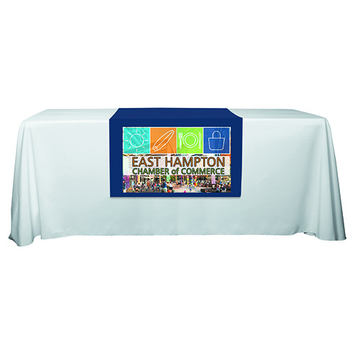 "ROGER SIX" 60 L Table Runners (PhotoImage Full Color) / Accommodates 3 ft Table and Larger