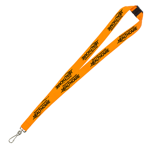 "PALMER" 3/4" Silkscreen Lanyard with FREE Breakaway Safety Release 