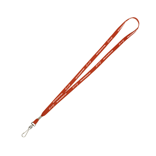 "AURORA" 3/4" Super Soft Polyester Silkscreen Lanyard (Overseas Production 8-10 Weeks)