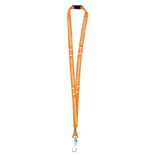 "PALMER" 3/8” Silkscreen Lanyard with FREE Breakaway Safety Release