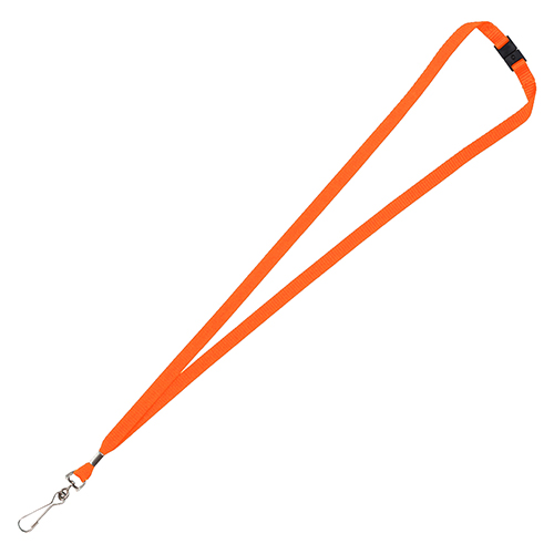 "MCGILL" 3/8 Blank Lanyard with Breakaway Safety Release Attachment - Swivel Clip