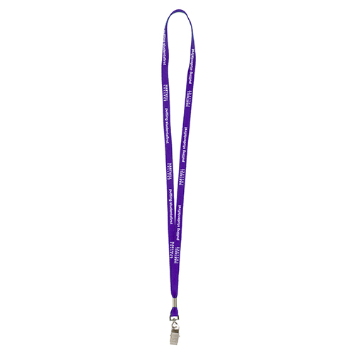 "ANBURN" 1/2" Overseas Silkscreen Lanyard (Overseas Production 8-10 Weeks)