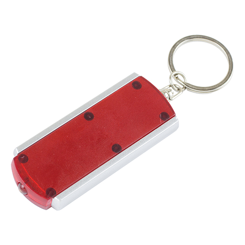 "Voyager FC" PhotoImage ® Full Colour Imprint Slim Keyholder Keylight with Bright White LED Light