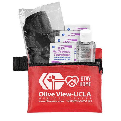 WELLNESS QUICK KIT - First Aid Protection On-The-Go In Zipper Pouch