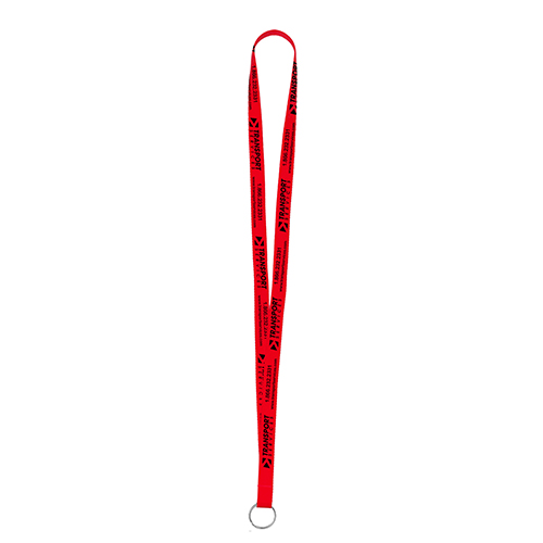 "AURORA" 1/2" Super Soft Polyester Silkscreen Lanyard (Overseas Production 8-10 Weeks)