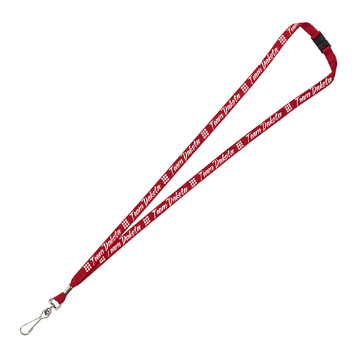 "PALMER" 3/8” Silkscreen Lanyard with FREE Breakaway Safety Release