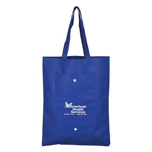 13" W x 17" H -"COVE FOLD"-Up Tote Bag