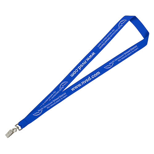 "ANBURN" 3/4" Overseas Silkscreen Lanyard - Overseas Production