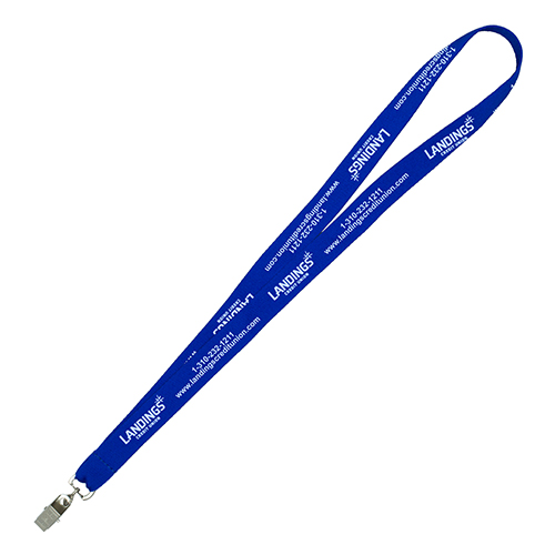 "DEWITT" 3/4" Import Air Ship Super Fine Detail Woven-In Lanyard