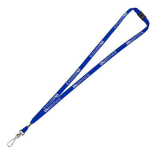 "AUBURN" 3/8" Overseas Silkscreen Lanyard (Overseas Production 8-10 Weeks)