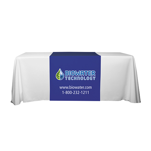 "ROGER SIX" 60 L Table Runners (PhotoImage Full Color) / Accommodates 3 ft Table and Larger
