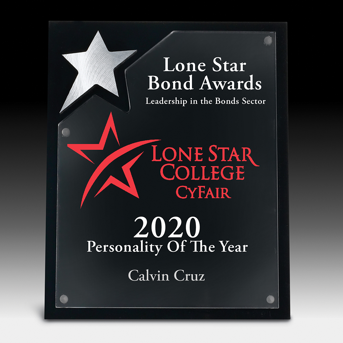 1449S (Screen Print), 1449L (Laser), 1449P (4Color Process) - North Star Plaque
