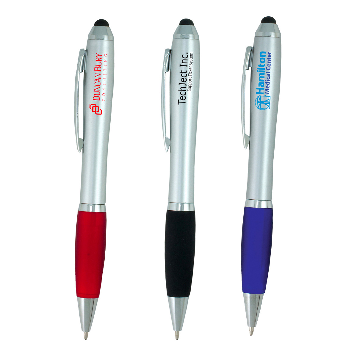 "TECHNO" Stylus Pen (Spot Color Print)