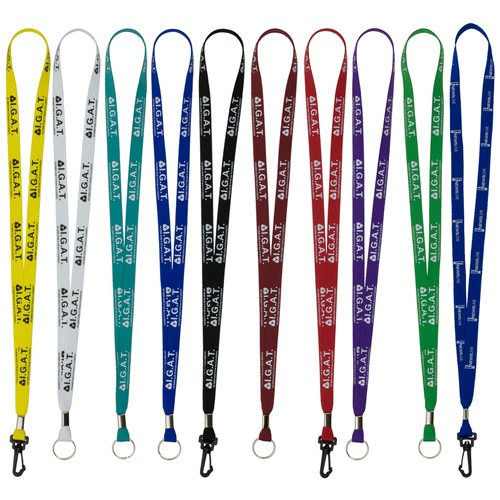 "ANBURN" 1/2" Overseas Silkscreen Lanyard (Overseas Production 8-10 Weeks)