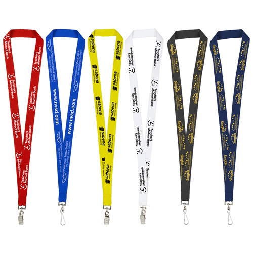 "ANBURN" 3/4" Overseas Silkscreen Lanyard - Overseas Production