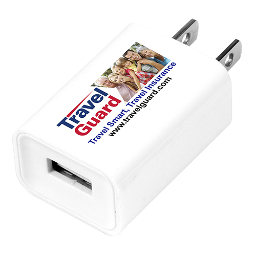 "HAMBURG" UL Listed USB Wall Charger & AC Adaptor (Photoimage Full Color)