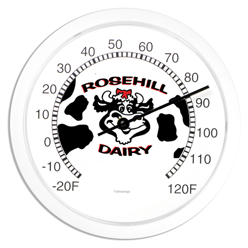 "FAHRENHEIT" 10" Wall Thermometer