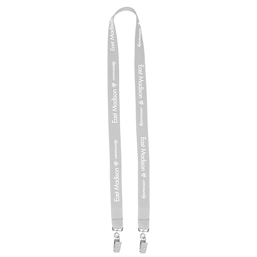 "CULVER" 3/4" Width Dual Attachment Silkscreen Polyester Lanyard