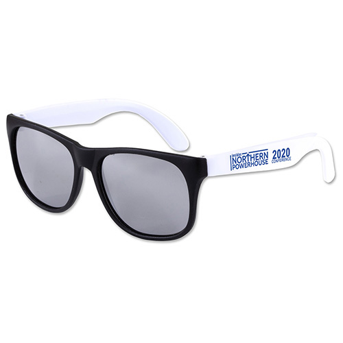 "NEWPORT TINR" Colored Mirror Tint Lens Sunglasses with Mattte Frame