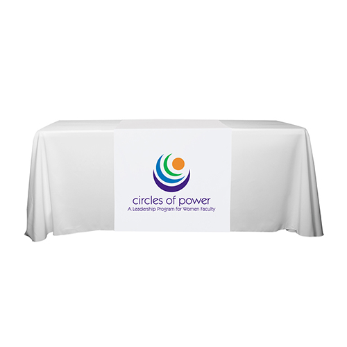 "ROGER EIGHT" 90" L Table Runners (PhotoImage Full Color) / Accommodates 3 ft Table and Larger