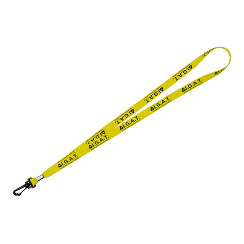 "LASALLE" 1/2" Import Air Ship Silkscreen Lanyard