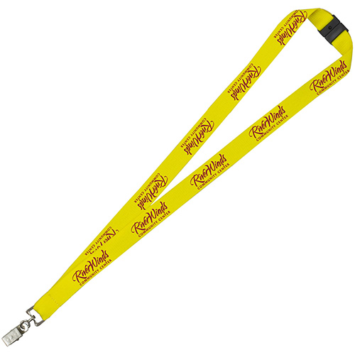 "PALMER" 3/4" Silkscreen Lanyard with FREE Breakaway Safety Release 