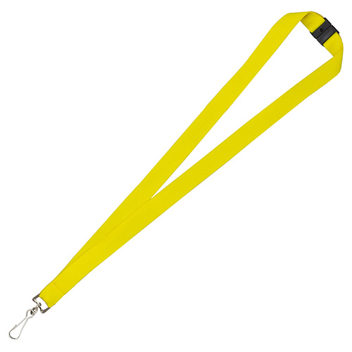 "MCGILL" 3/4” Blank Lanyard with Breakaway Safety Release Attachment - Swivel Clip