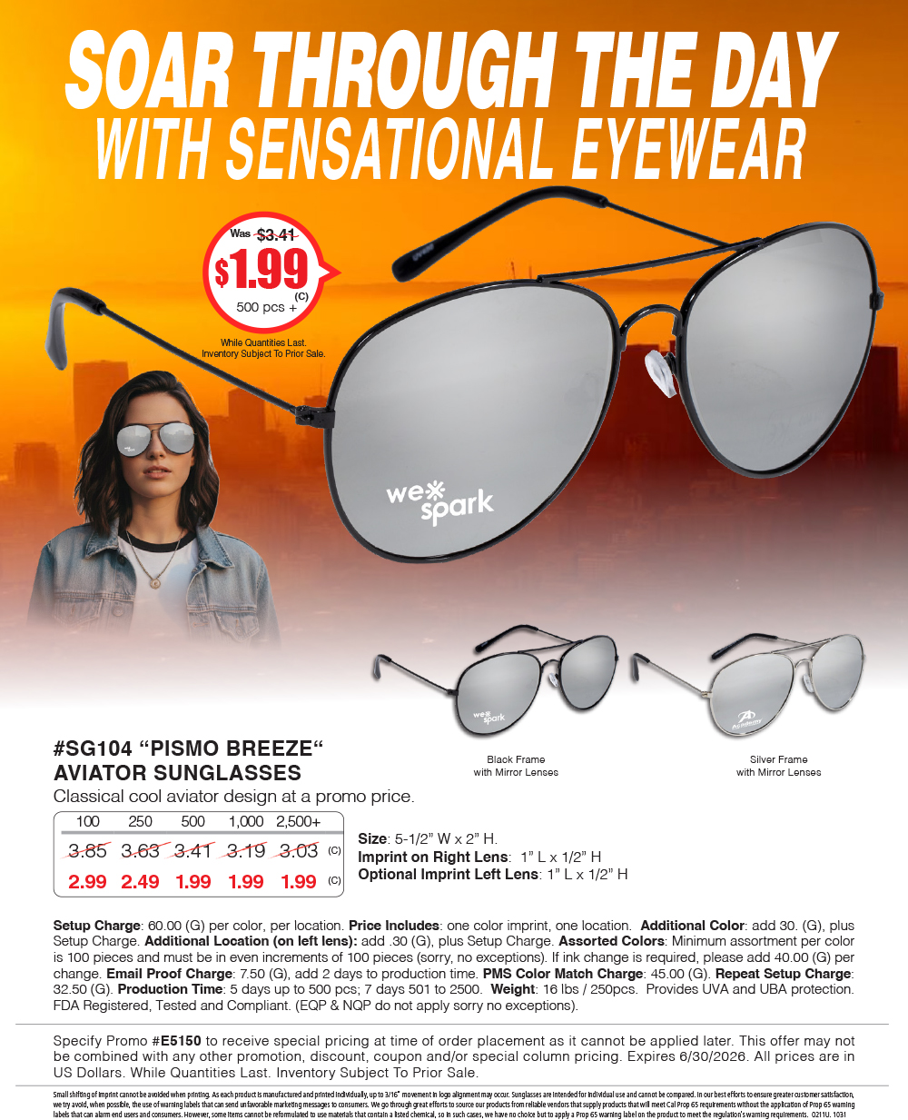 SG104 Soar through the Day with Sensational Eyewear