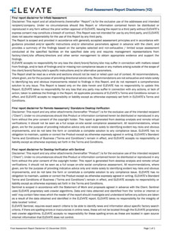 2021 Elevate Audit